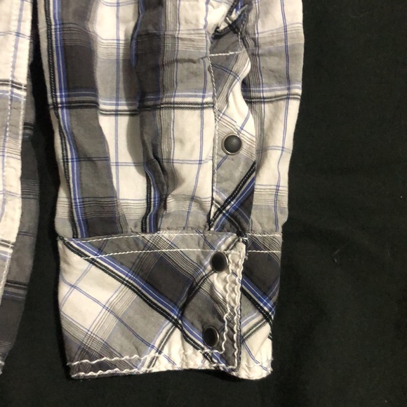 Warehouse one XL mens button up dress shirt with sleeve detail - Picture 4 of 4